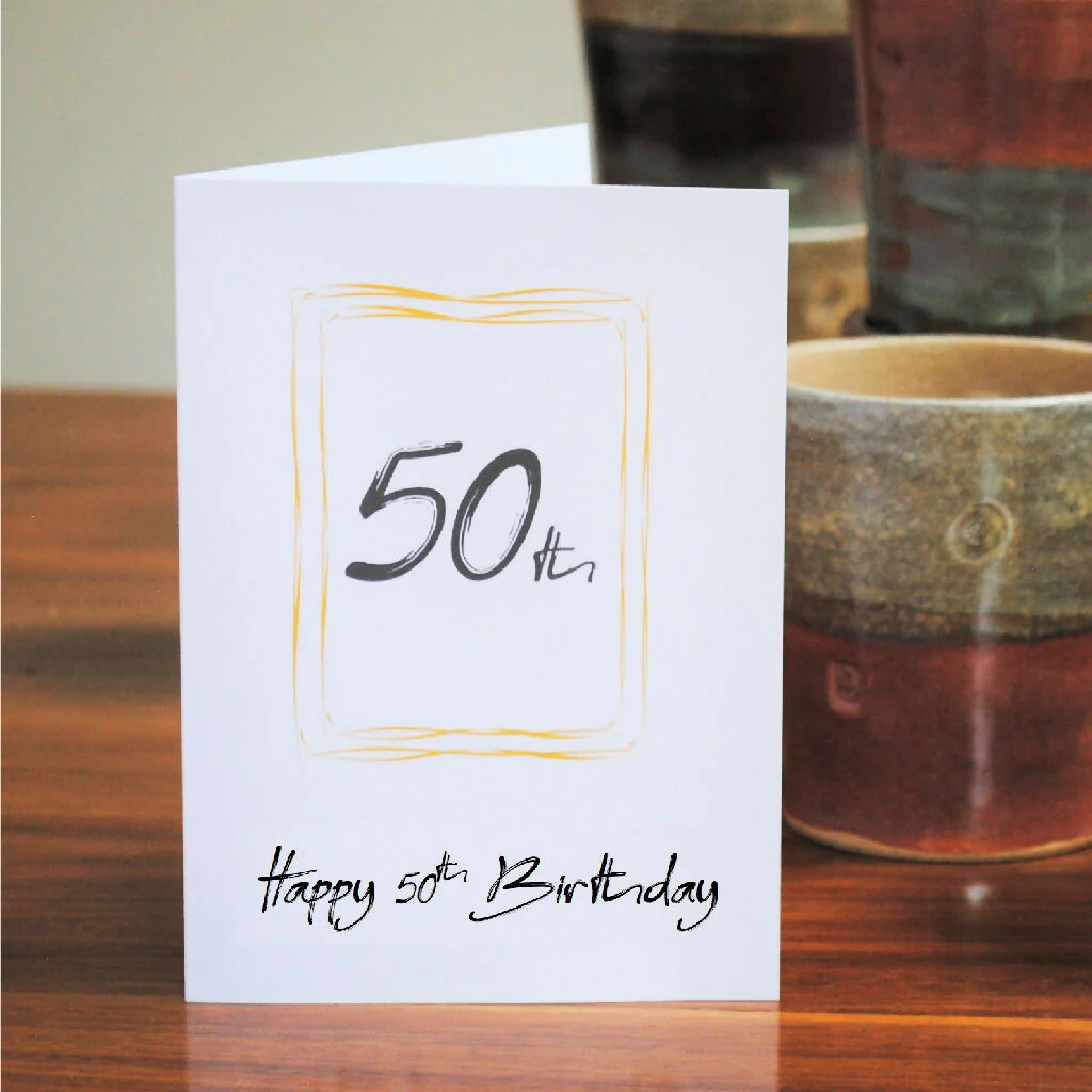 50th Birthday And Wedding Anniversary Mug Tumbler - Image 8