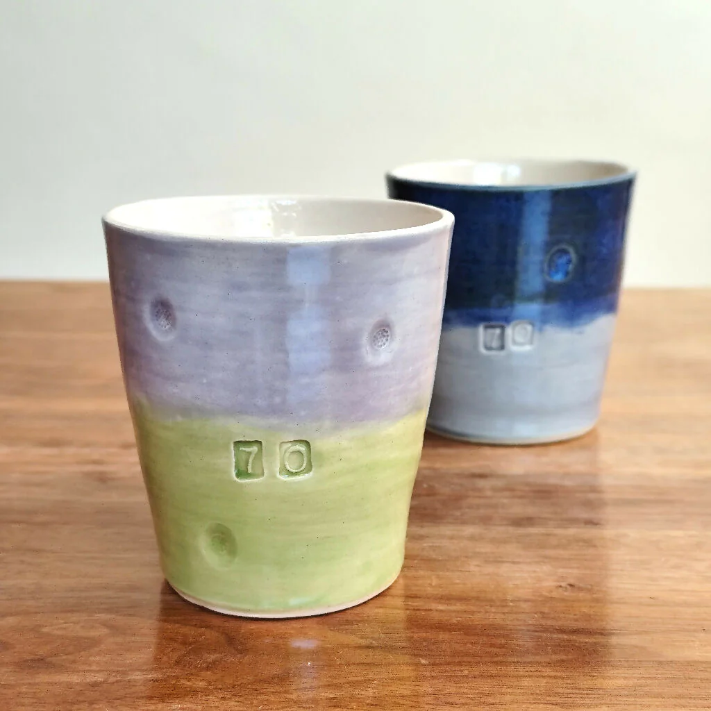 70th Birthday Anniversary Mug Tumbler - Image 2