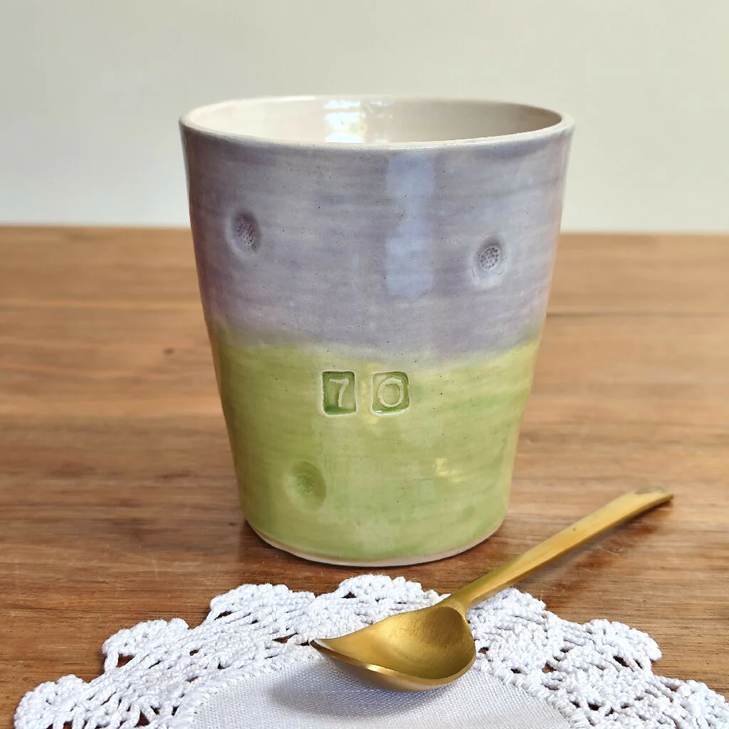 70th Birthday Anniversary Mug Tumbler - Image 4