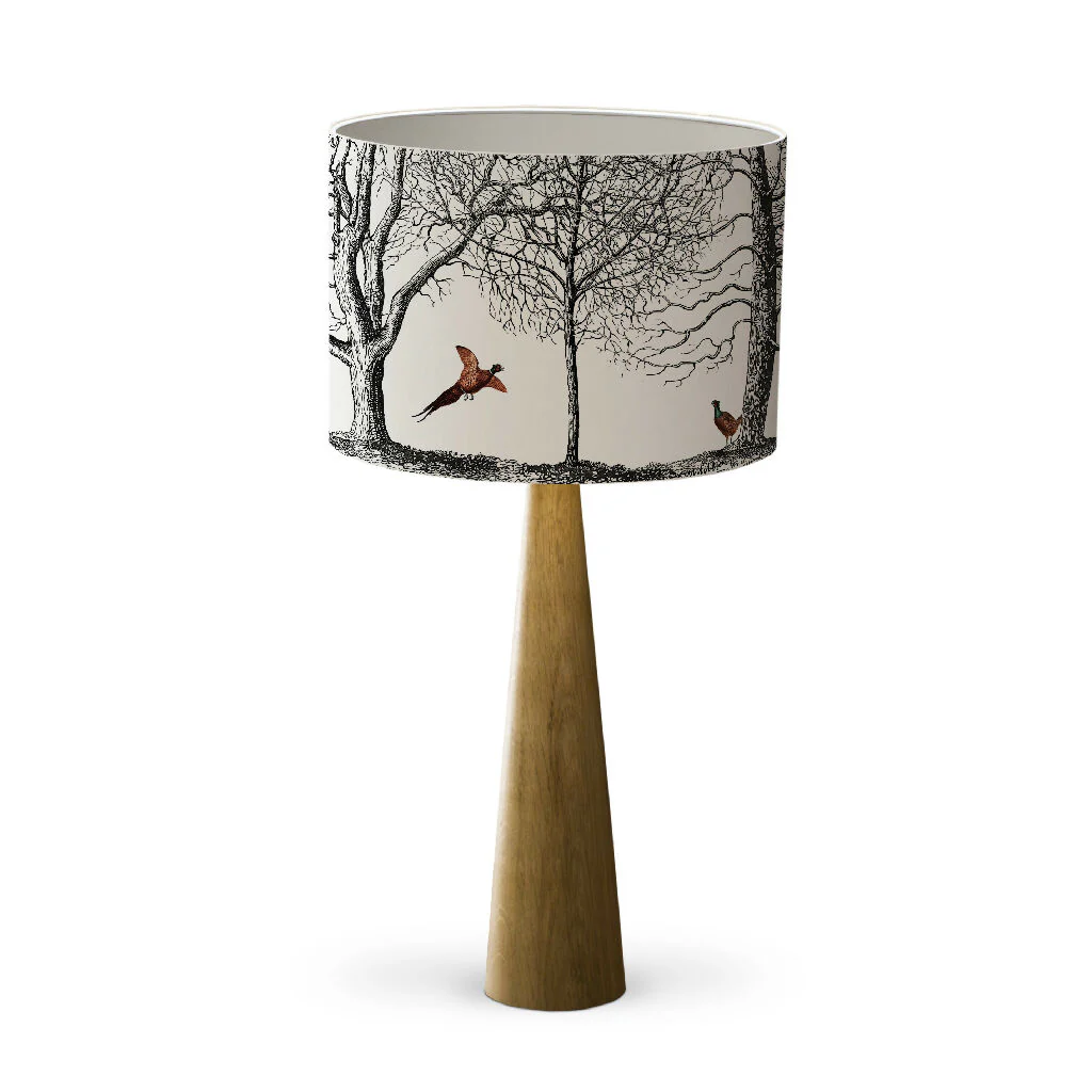 A Flock of Pheasants Lampshade – British Wildlife Collection - Image 6