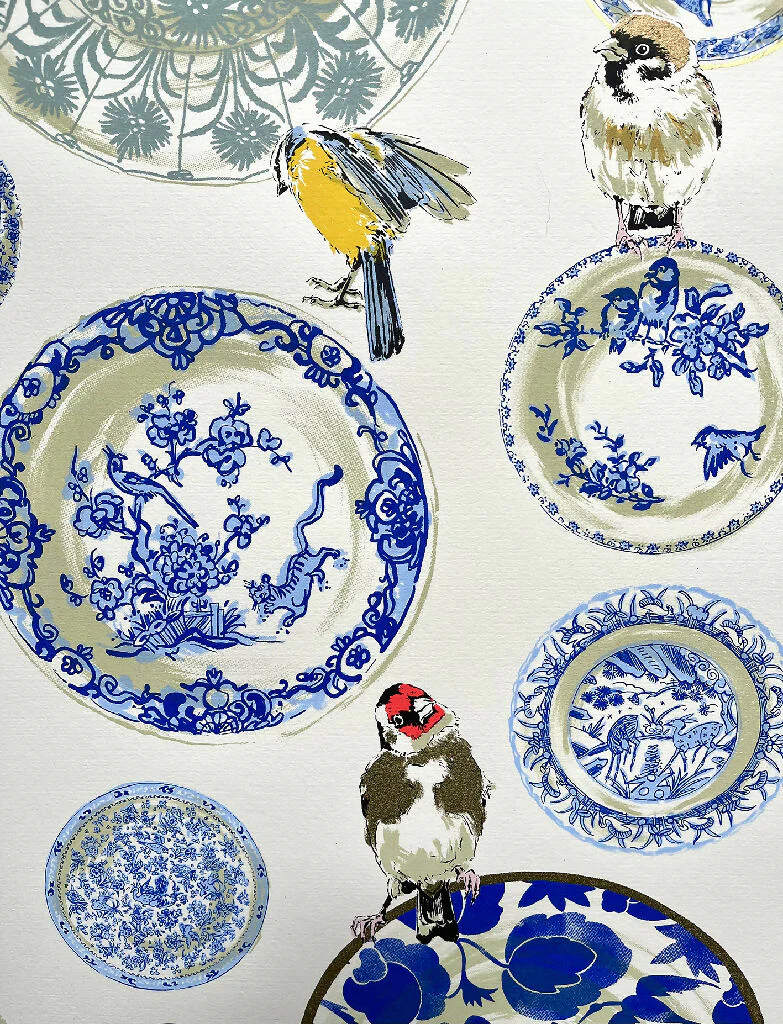 A lot on your Plate, Limited Edition Screenprint - Image 4