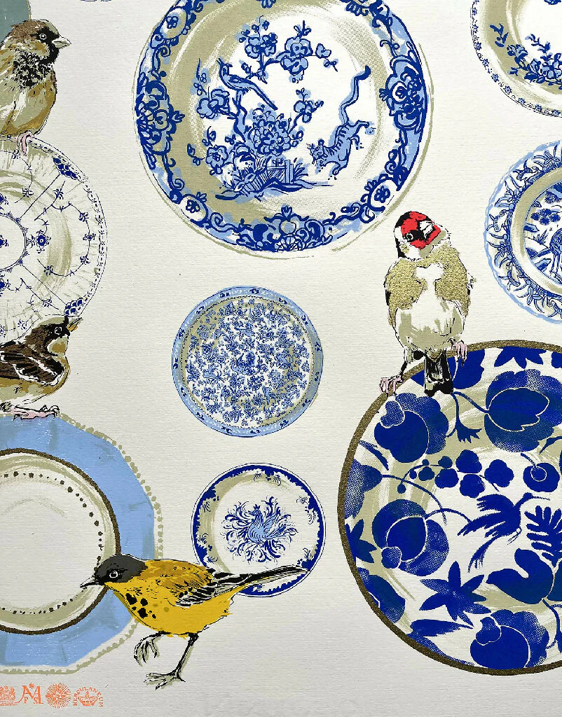A lot on your Plate, Limited Edition Screenprint - Image 5