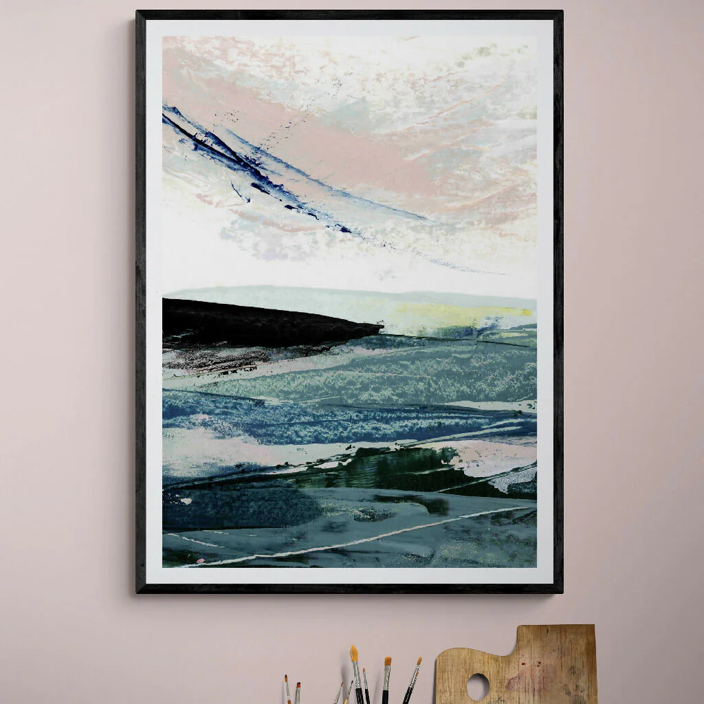 'A Moment of Peace’ Seascape A4 Art Print - Image 2