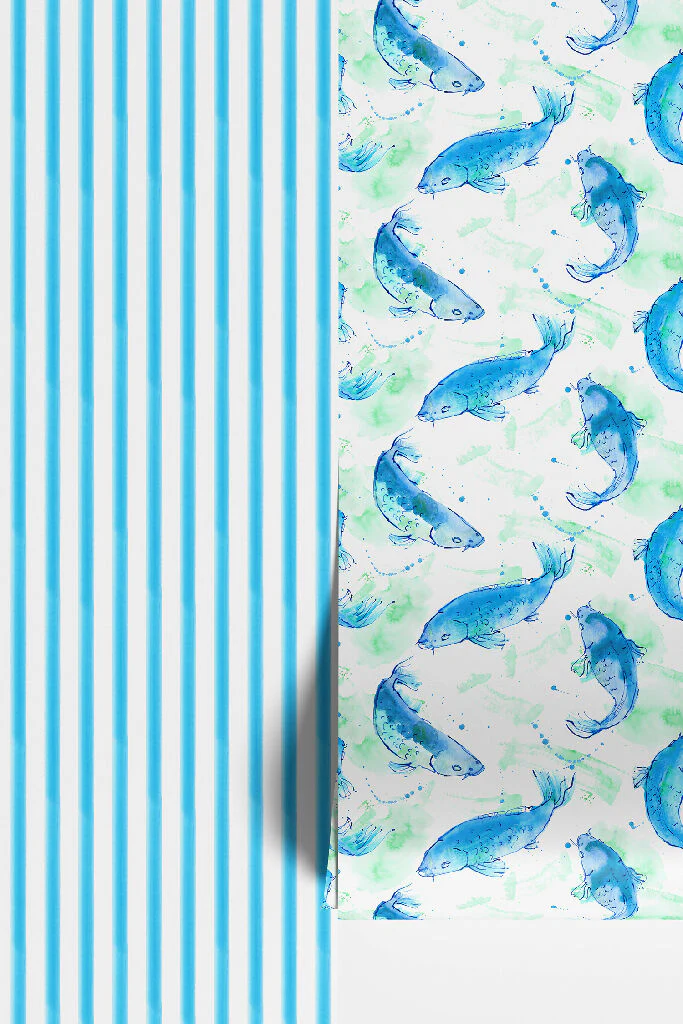 A Shoal of Fish Sustainable Wallpaper - Image 3