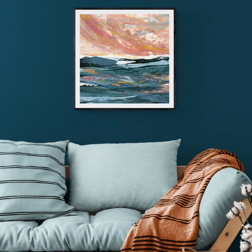 'A Sky Full of Joy’ Seascape Art Print - Image 2