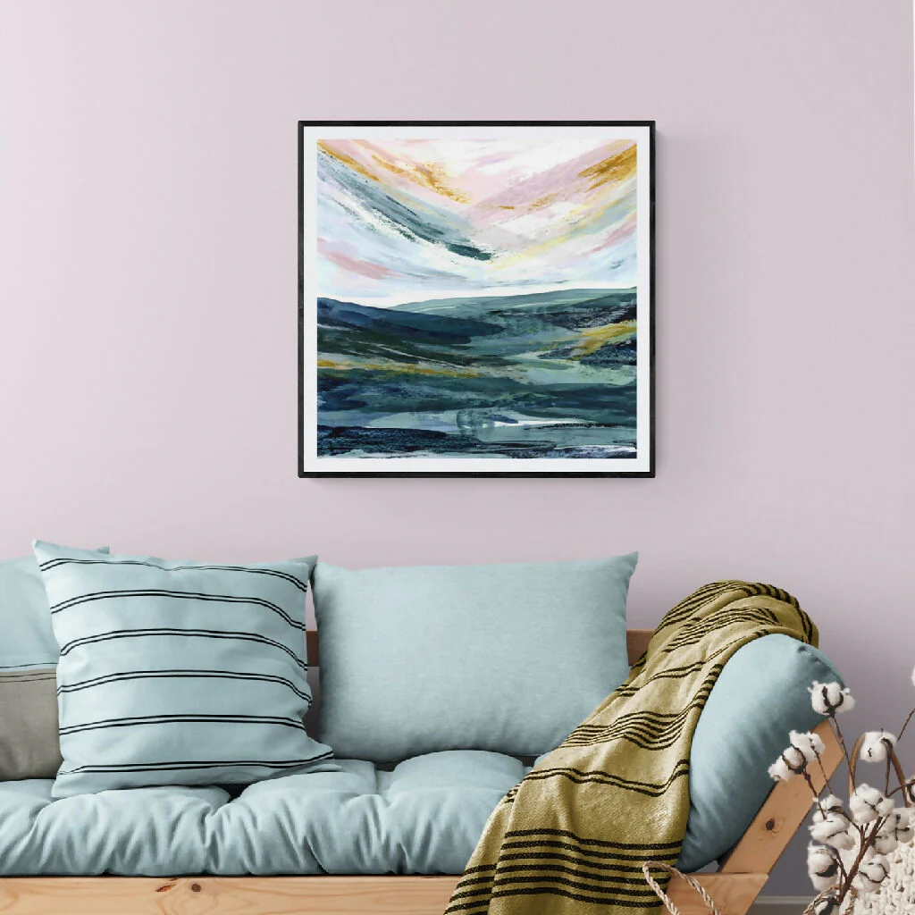 ‘After the Light Fades’ Seascape Art Print - Image 3