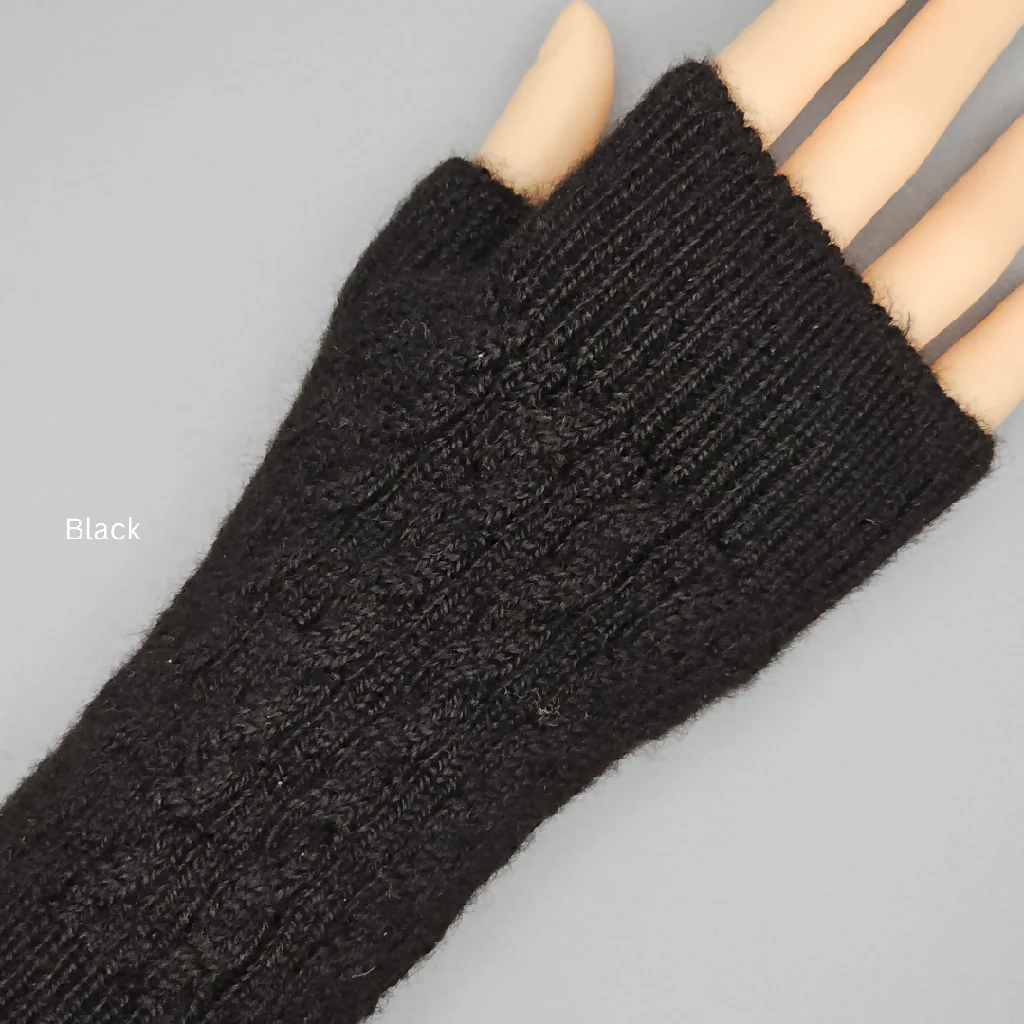 Alpaca Wrist Warmers - No Dye's, Multiple colours - Image 10