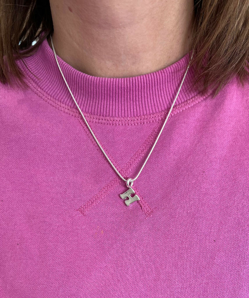 Alphabet Charm Necklace - Image 2