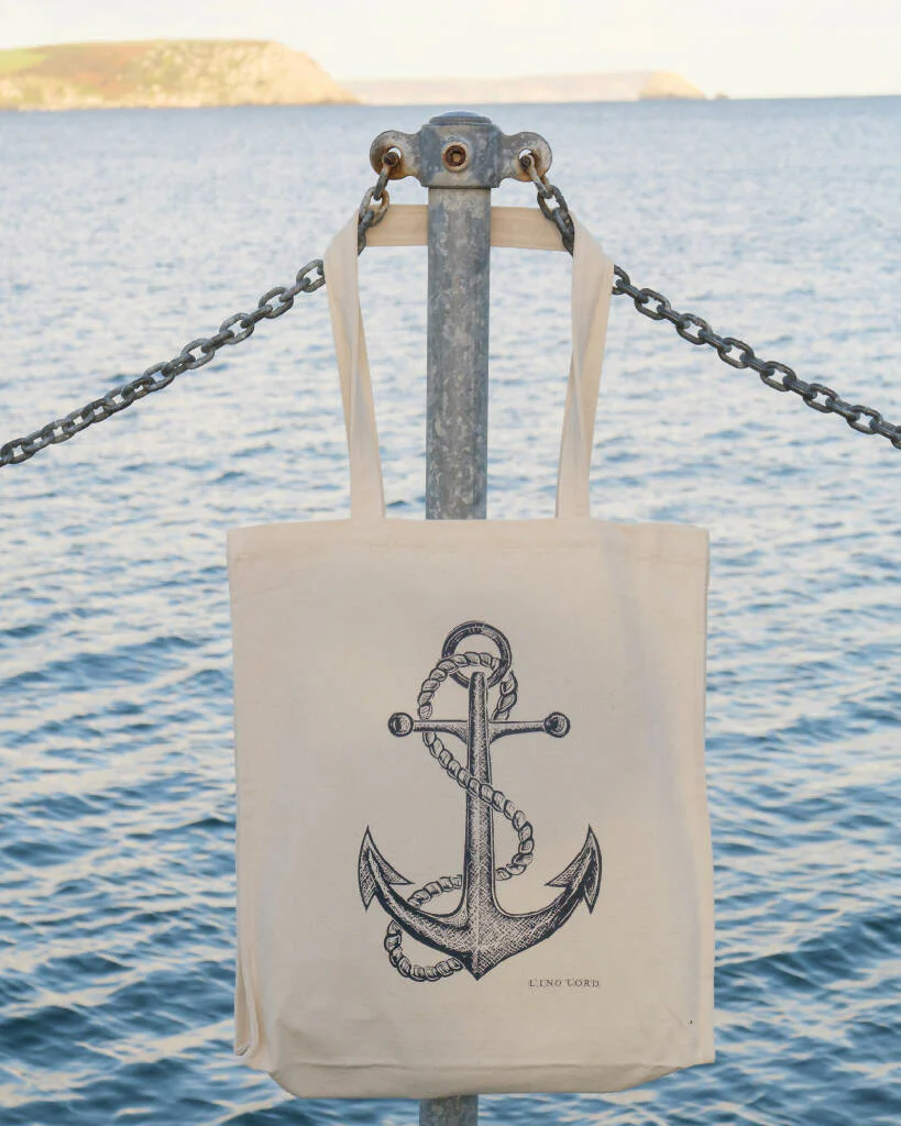 Anchor Canvas Shopper Bag - Image 4