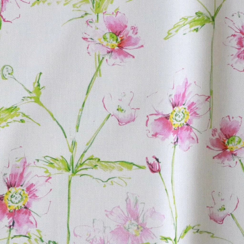 Anemone in Bloom Soft Furnishing Fabric - Image 4