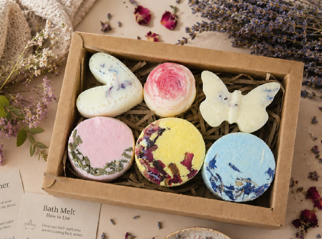 Aromatherapy Shower steamer & Bath Melt Travel set / Discovery set - Image 3