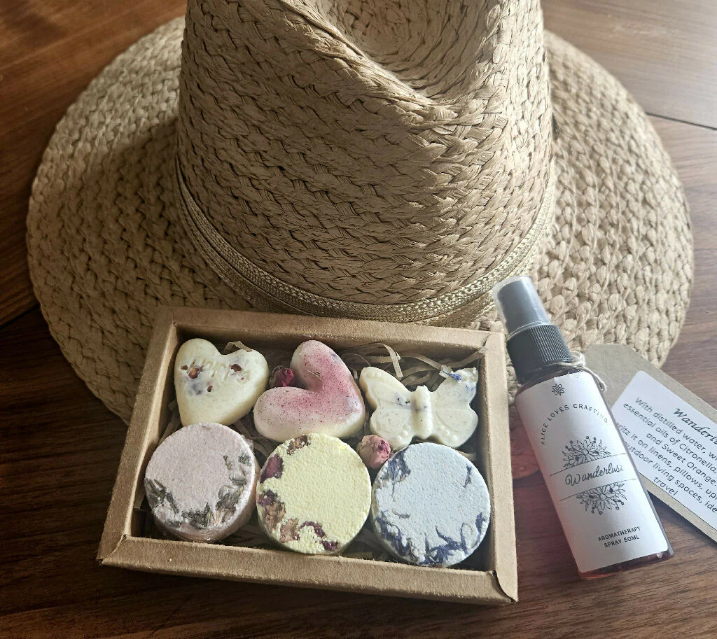 Aromatherapy Shower steamer & Bath Melt Travel set / Discovery set - Image 7