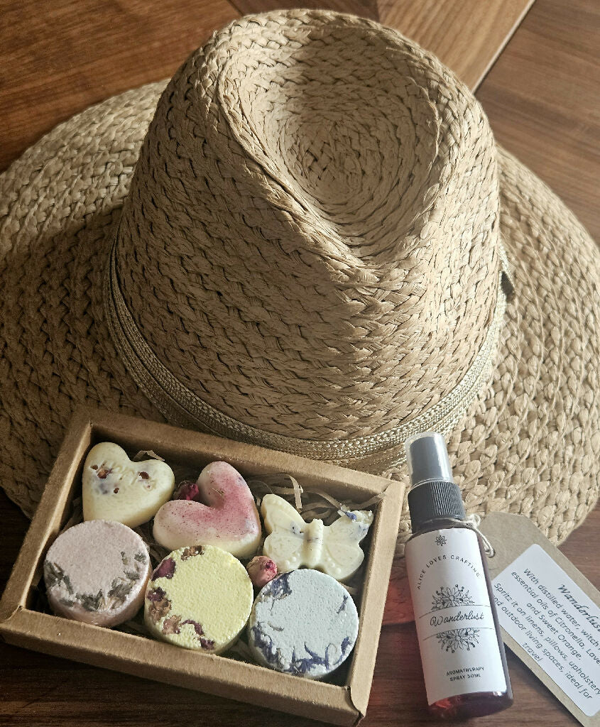 Aromatherapy Shower steamer & Bath Melt Travel set / Discovery set - Image 8