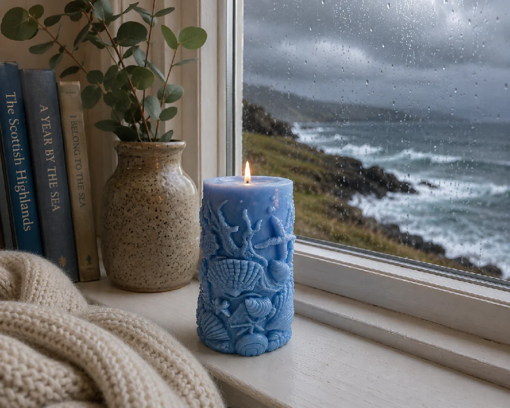 Arran Tides Scented Sculptured Candle - Image 5