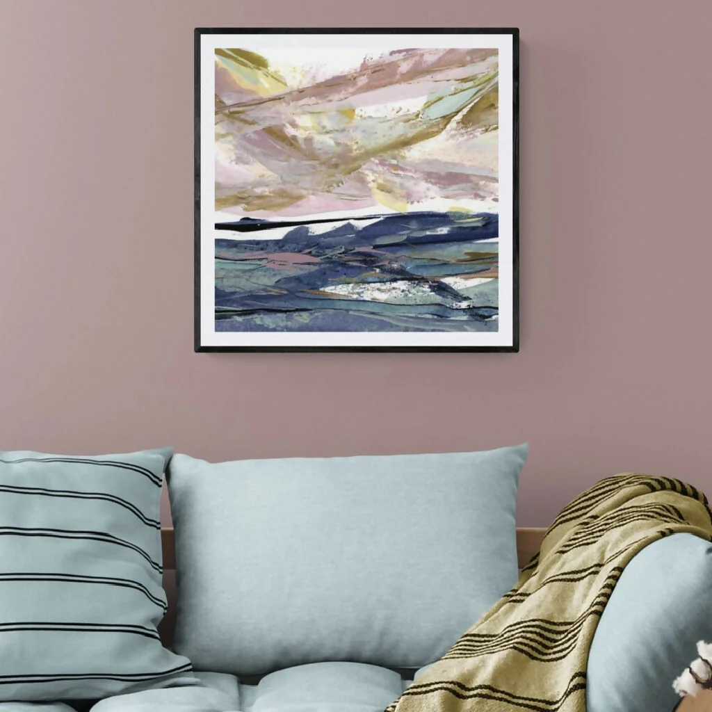 'As Summer Fades Away’ Seascape Art Print - Image 2