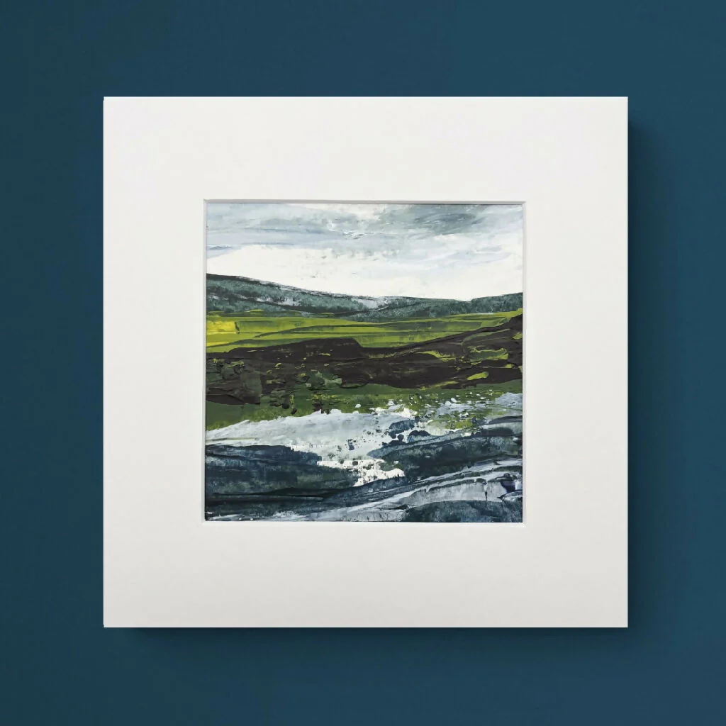 'As the Waves Crash on the Rocks' Original Seascape Painting