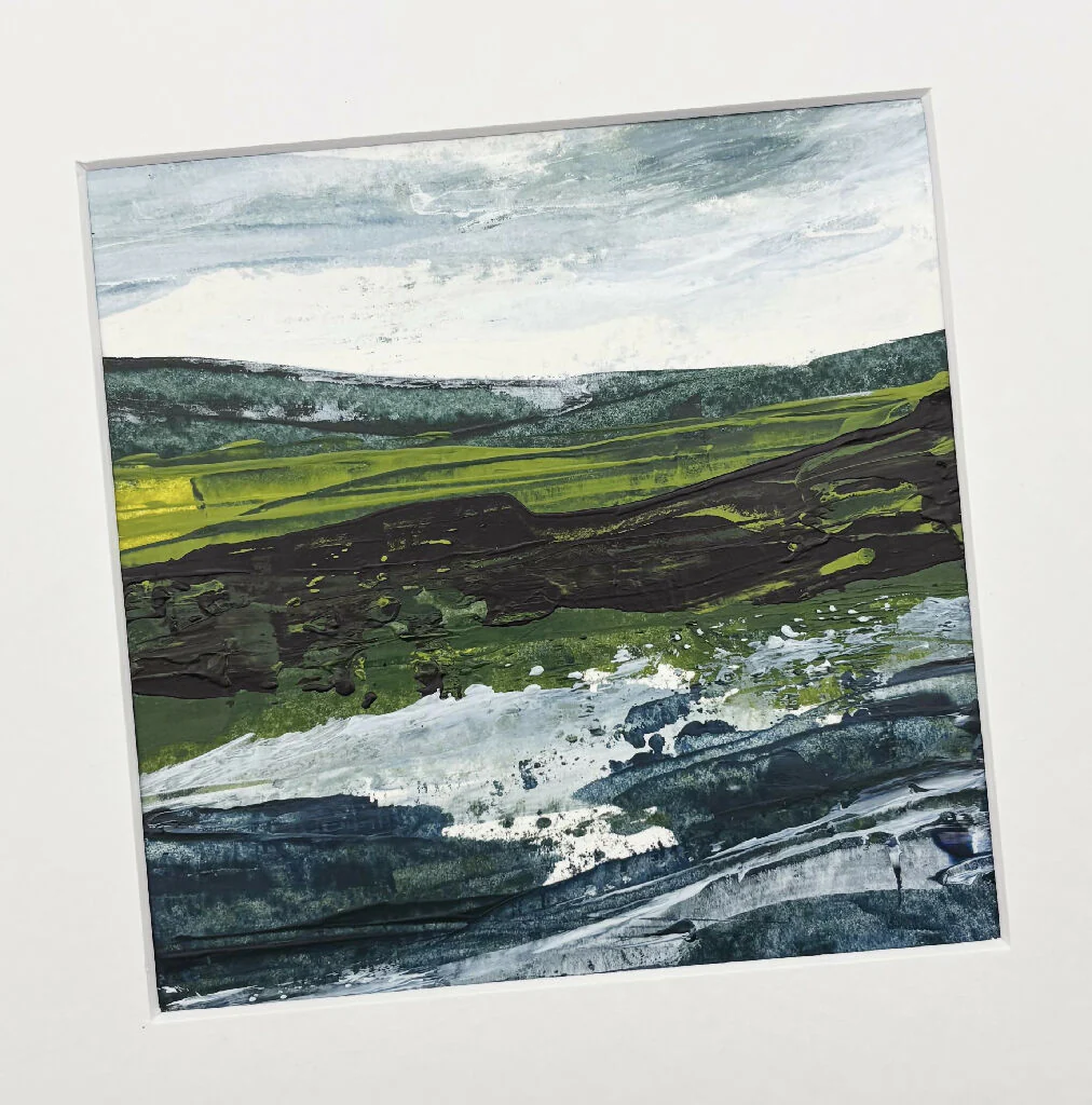 'As the Waves Crash on the Rocks' Original Seascape Painting - Image 2