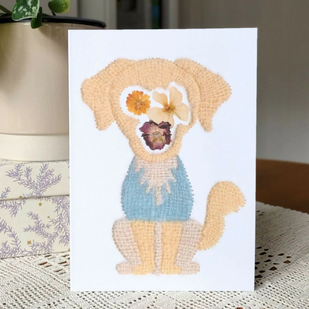 Aubrey The Labrador Birthday Card - Image 2