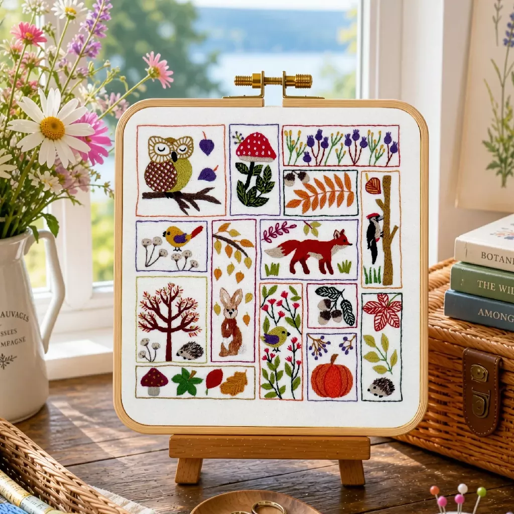 Autumn Splendour Hand Embroidery Kit