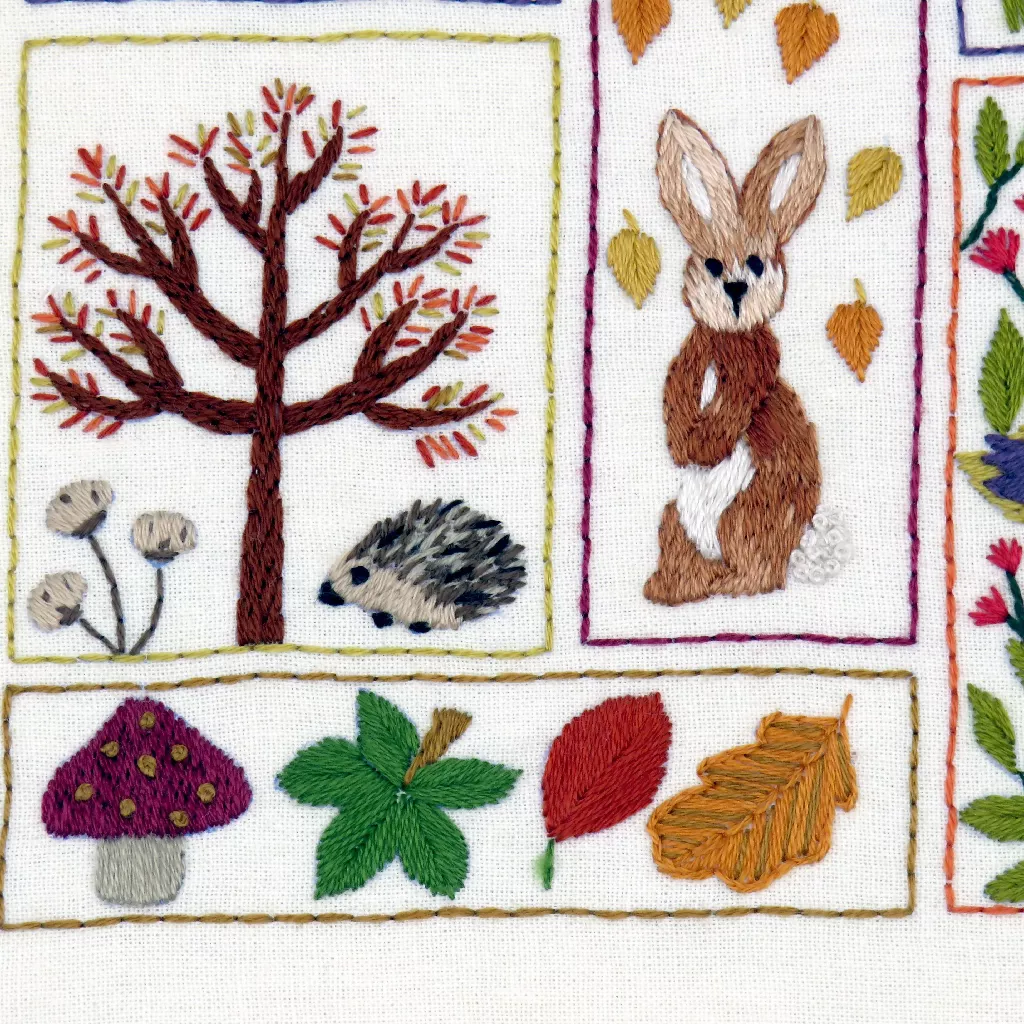 Autumn Splendour Hand Embroidery Kit - Image 10