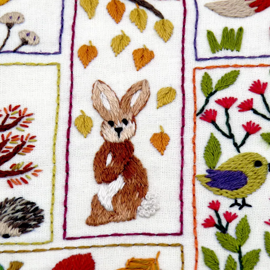 Autumn Splendour Hand Embroidery Kit - Image 8