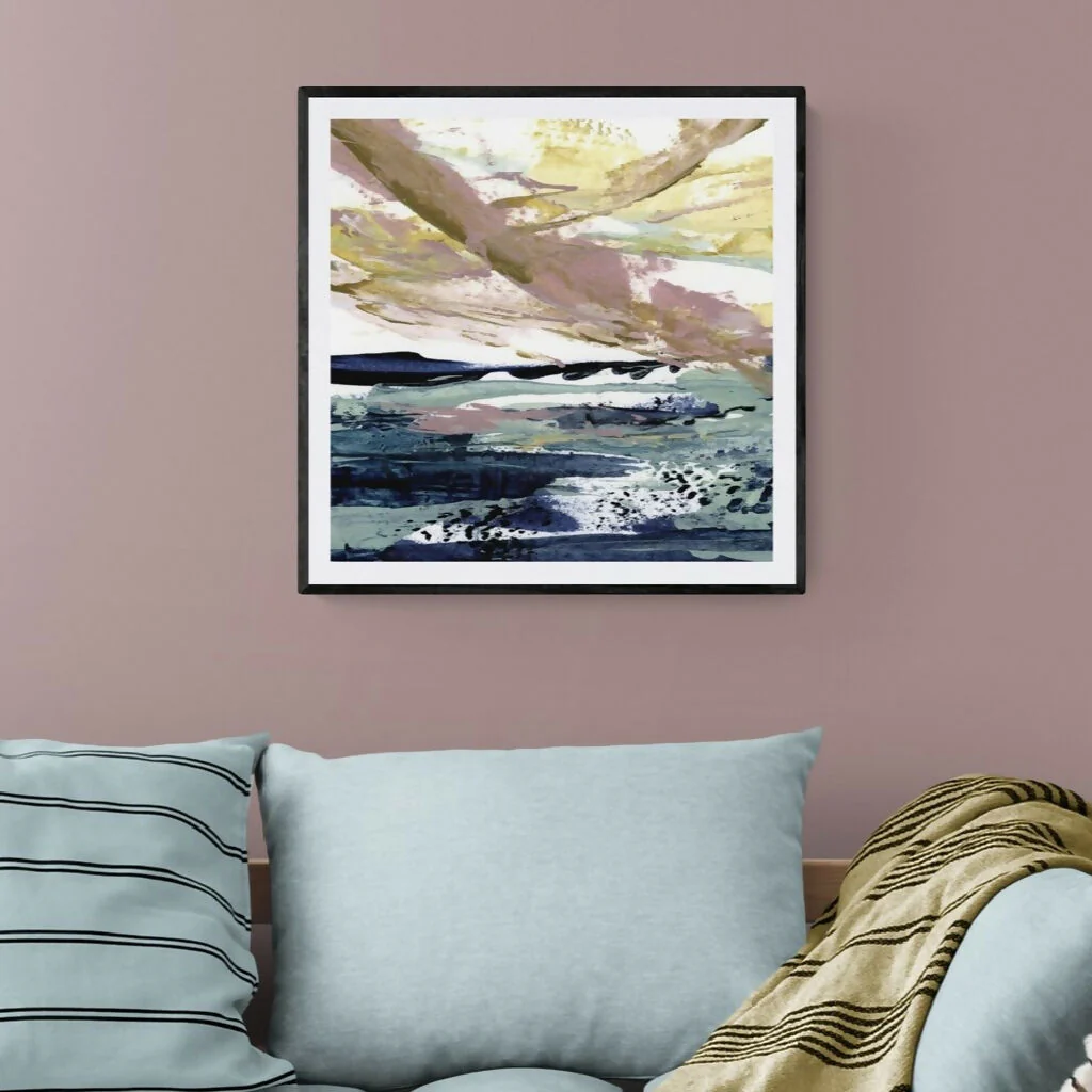 ‘Autumn Whispers’ Seascape Art Print - Image 2