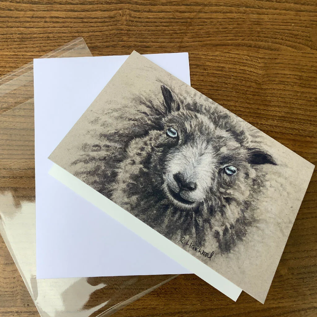 Baa-bara Greeting Card - Image 2