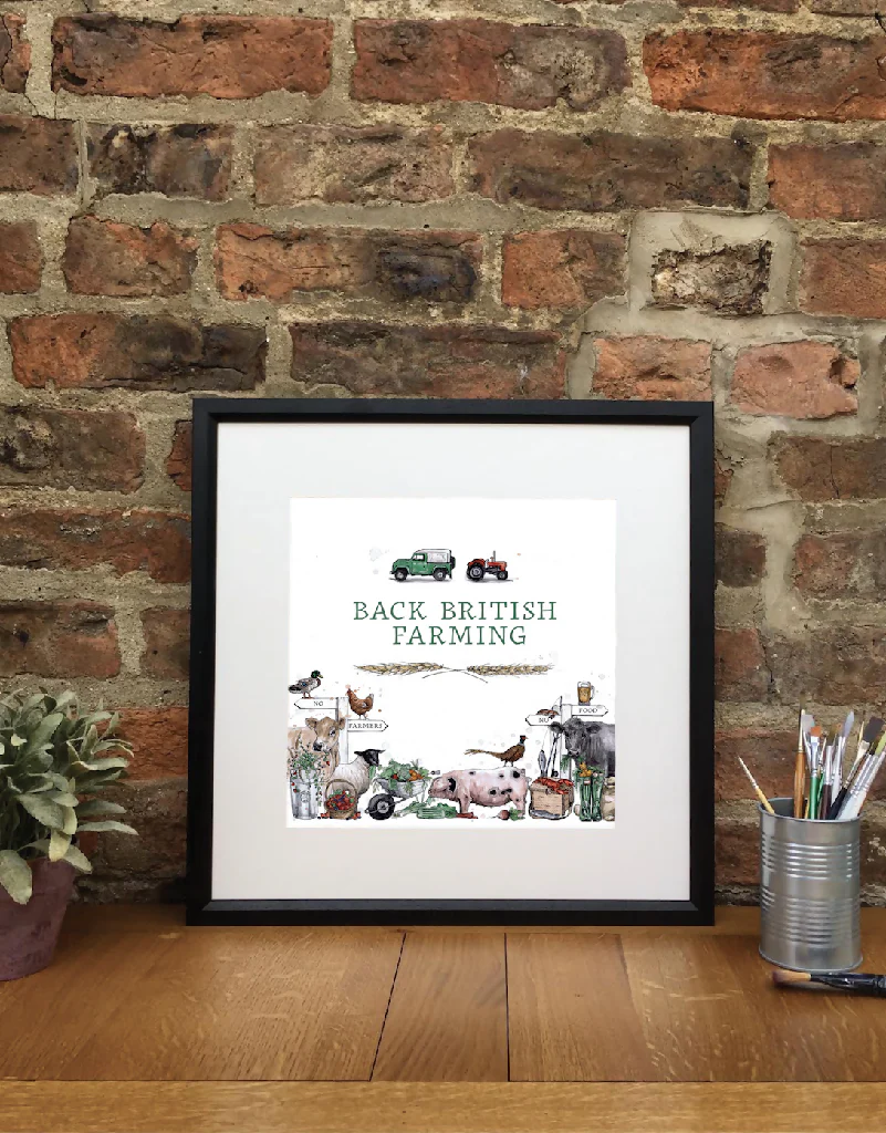 Back British Farming | signed Limited Edition Print