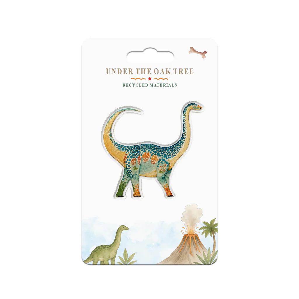 Badge - Dinosaur Diplodocus Natural History Gift Brooch