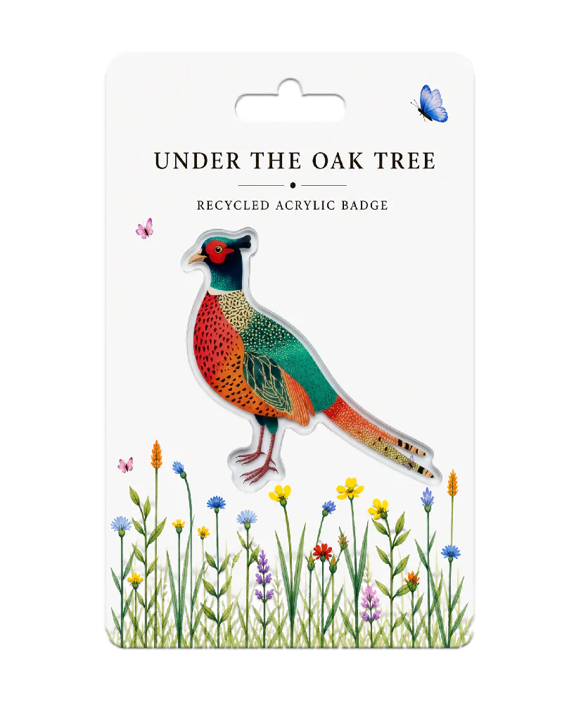 Badge - Pheasant Countryside British Bird Wildlife Brooch