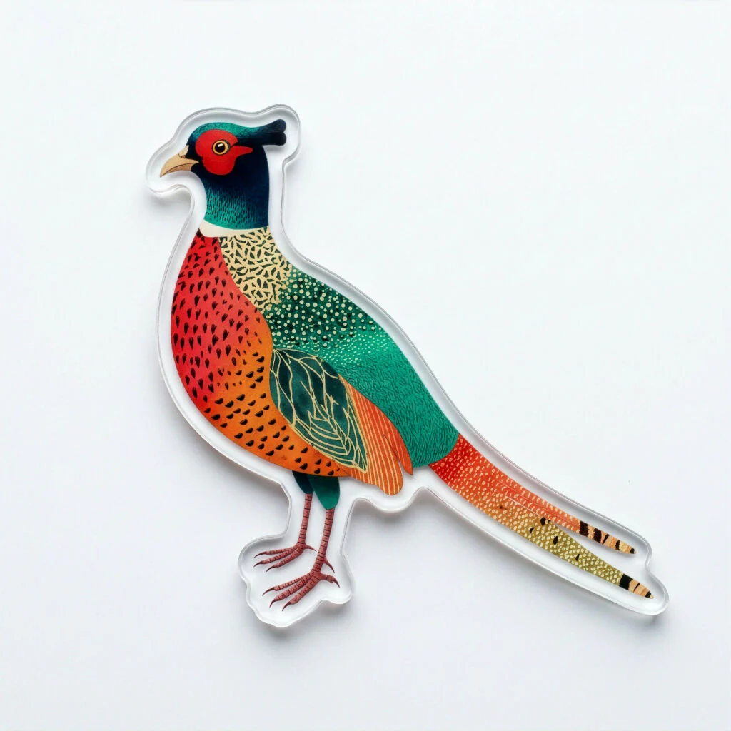 Badge - Pheasant Countryside British Bird Wildlife Brooch - Image 2