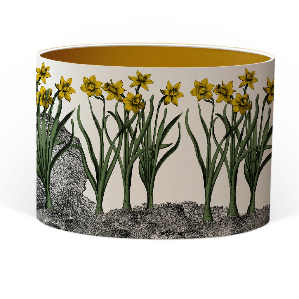 Badger and Duckling Lampshade – British Wildlife Collection - Image 4