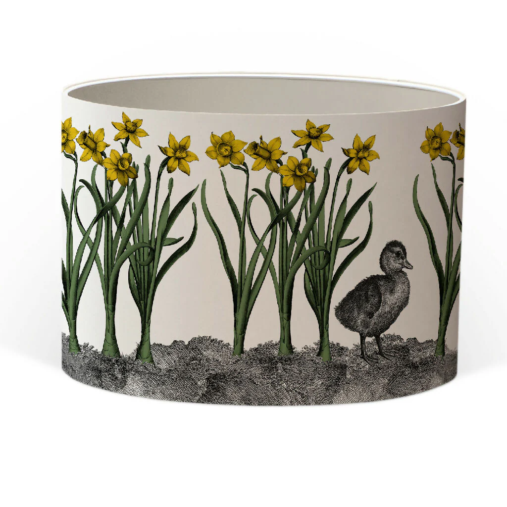 Badger and Duckling Lampshade – British Wildlife Collection - Image 5