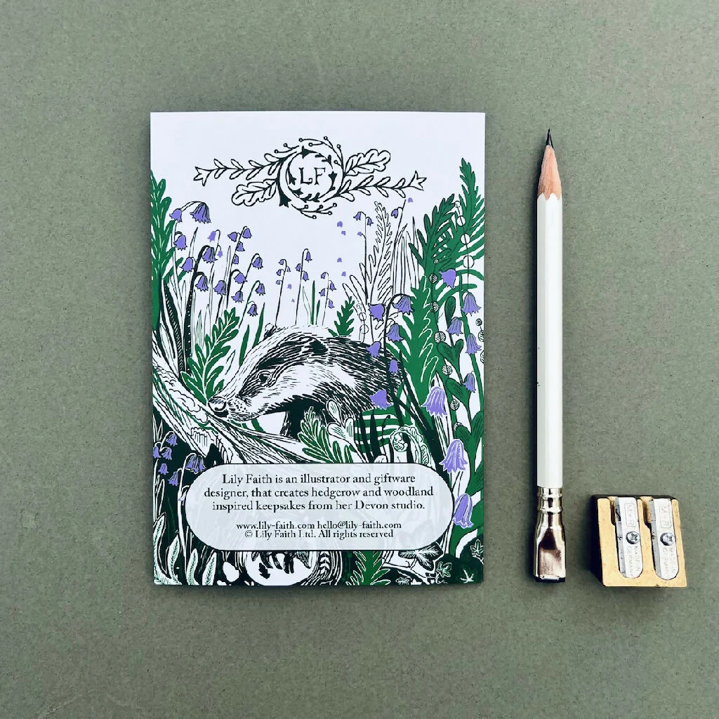 Badgers Walk A6 Card