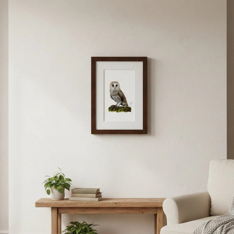 Barn Owl Print - Image 2