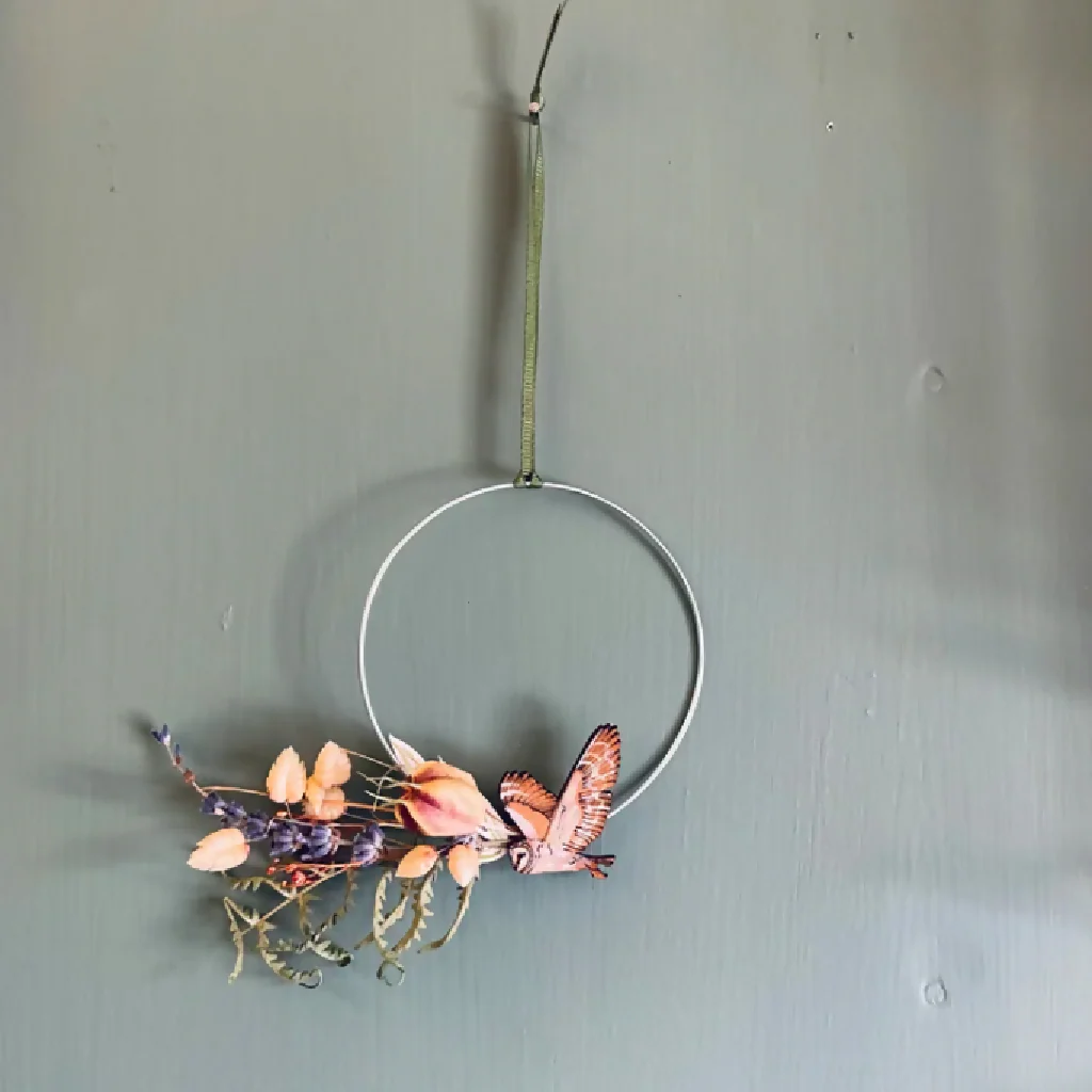 Barn Owl Small Wreath - Image 2