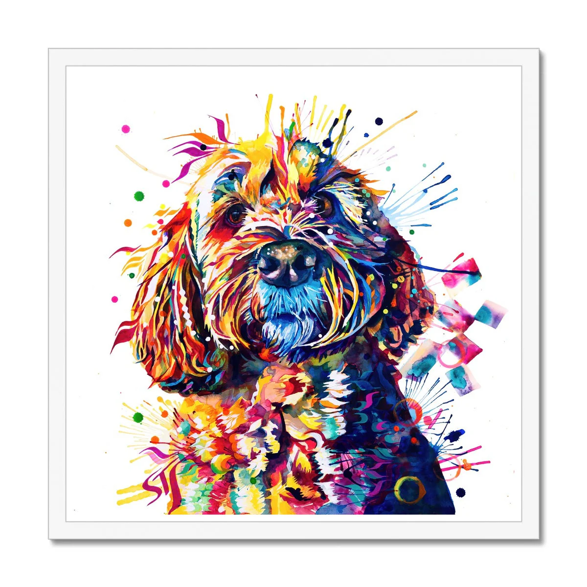 Barney the Cockapoo Framed Print - Image 2
