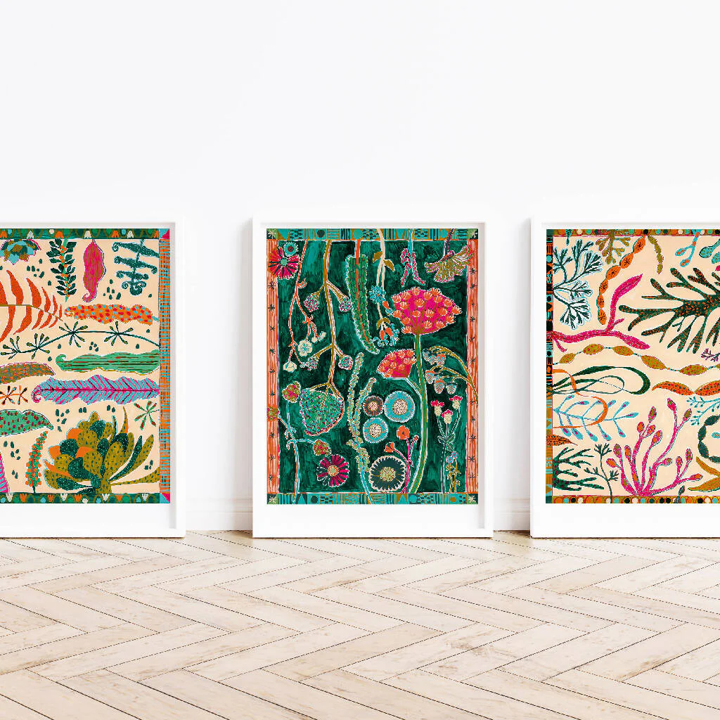 Beach Garden Print Trio - Image 2