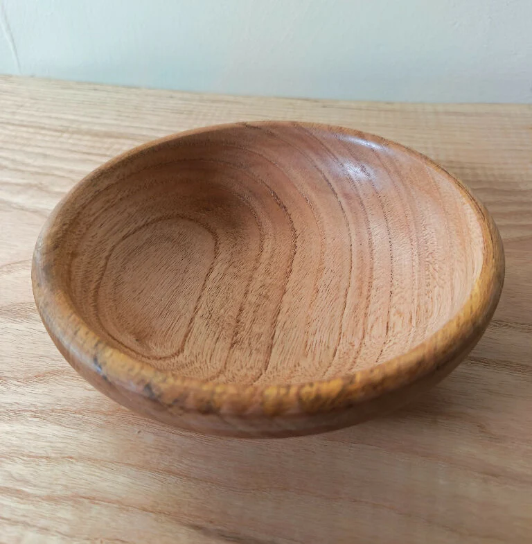 Beech wood bowl