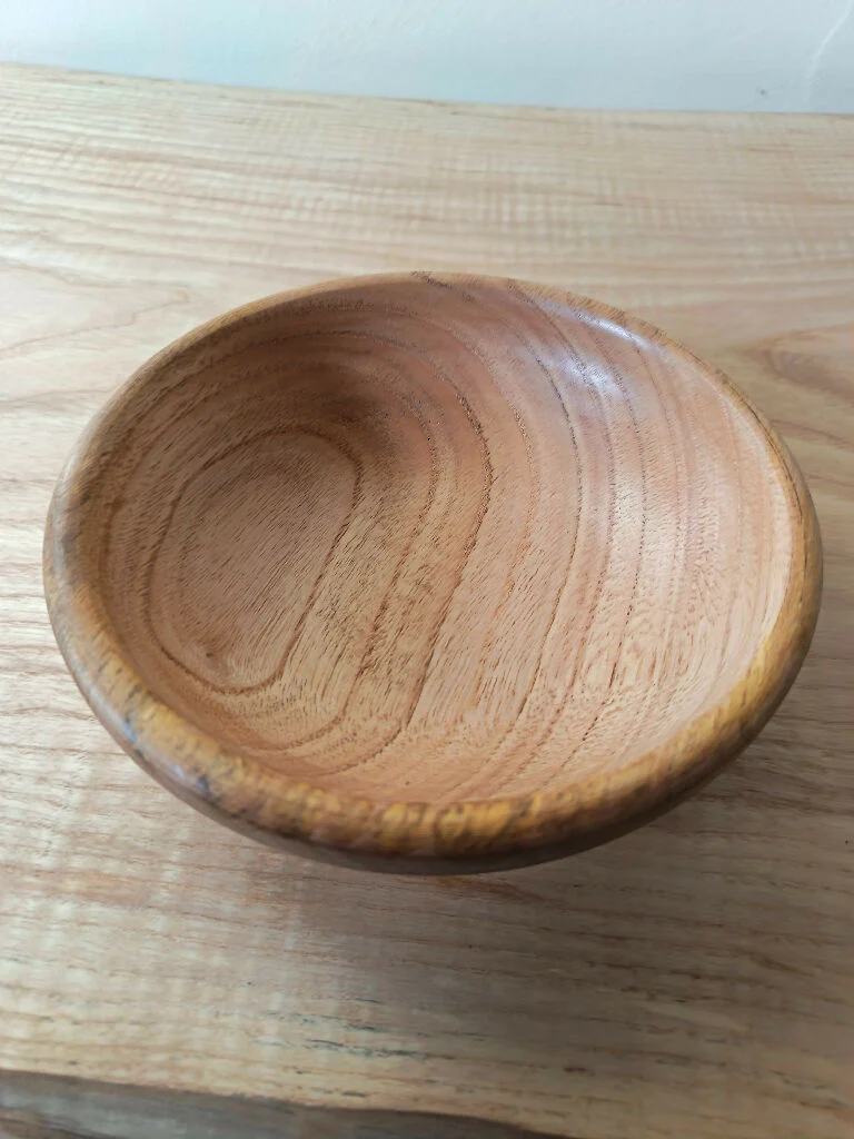 Beech wood bowl - Image 4