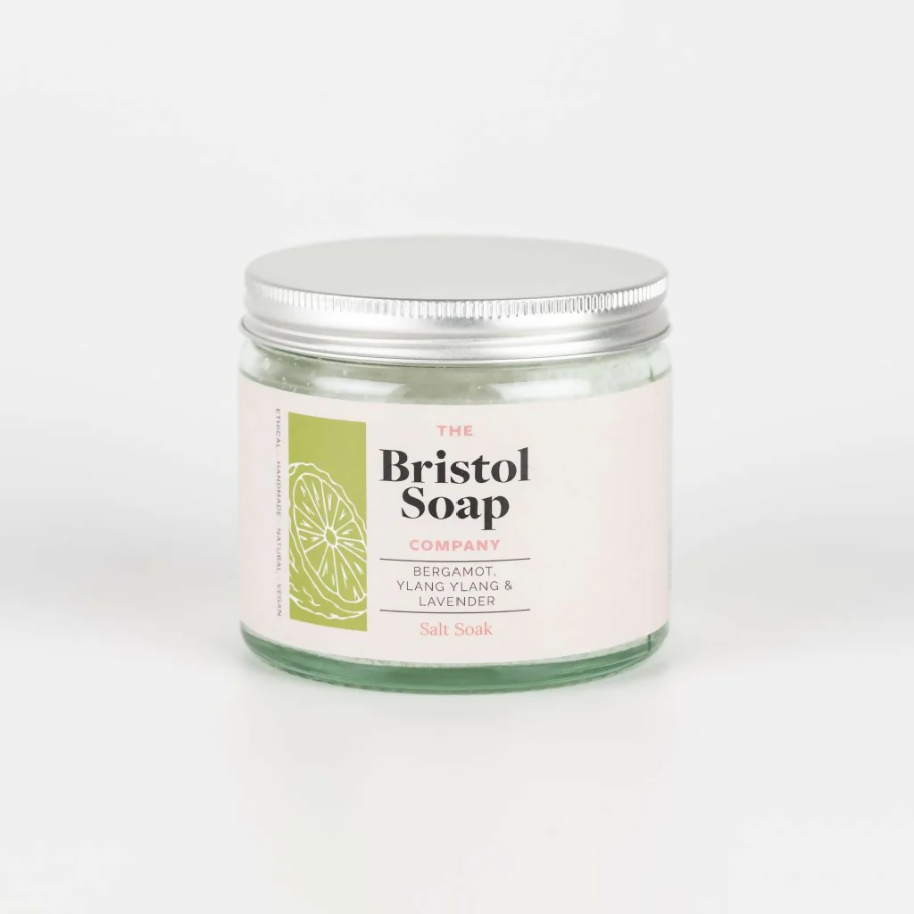 Bergamot, Ylang Ylang and Lavender Salt Soak - Image 2