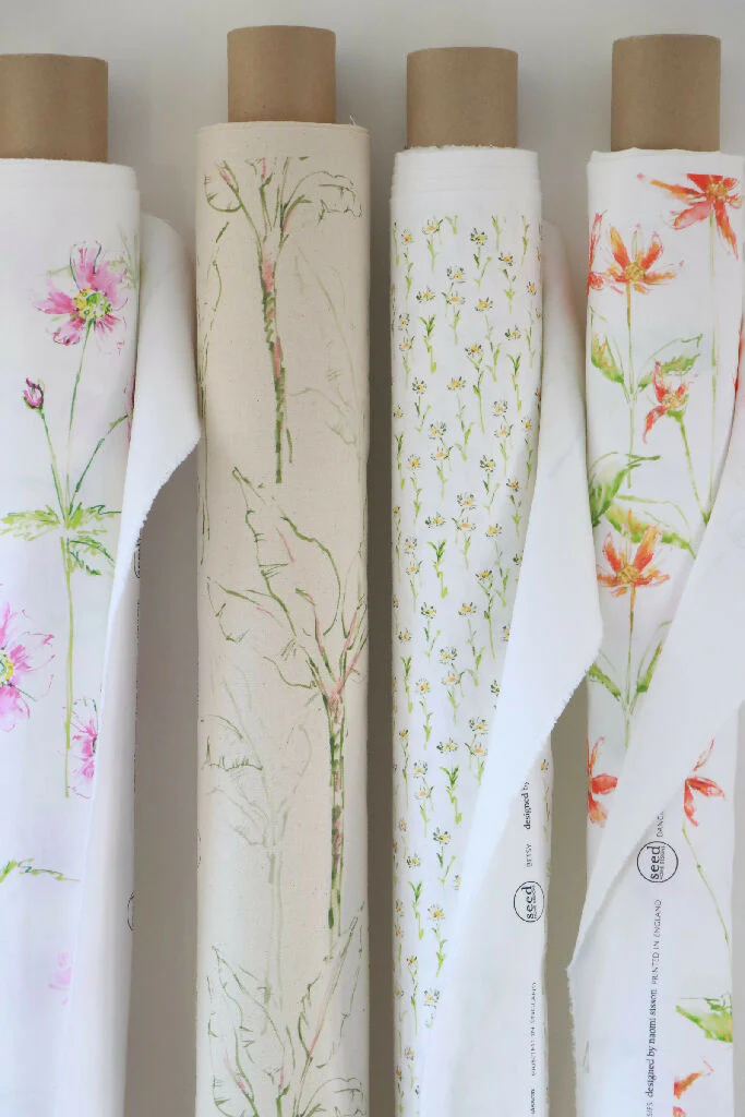 Betsy Flora Soft Furnishing Fabric - Image 8
