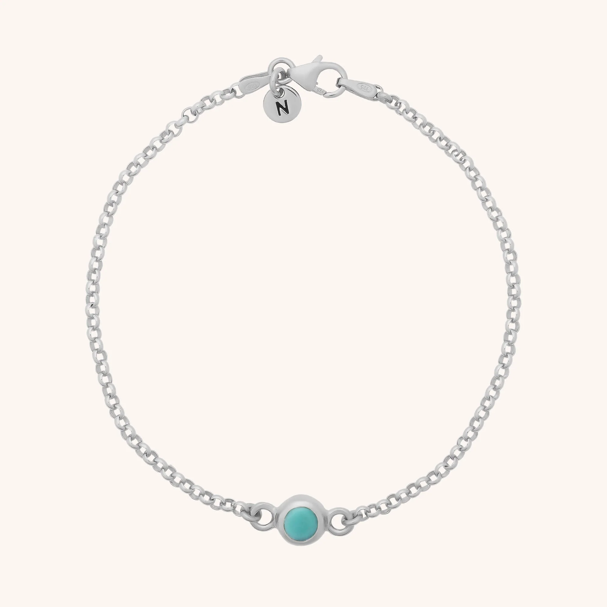 Birthstone Gem Dot Bracelet - December - Image 2