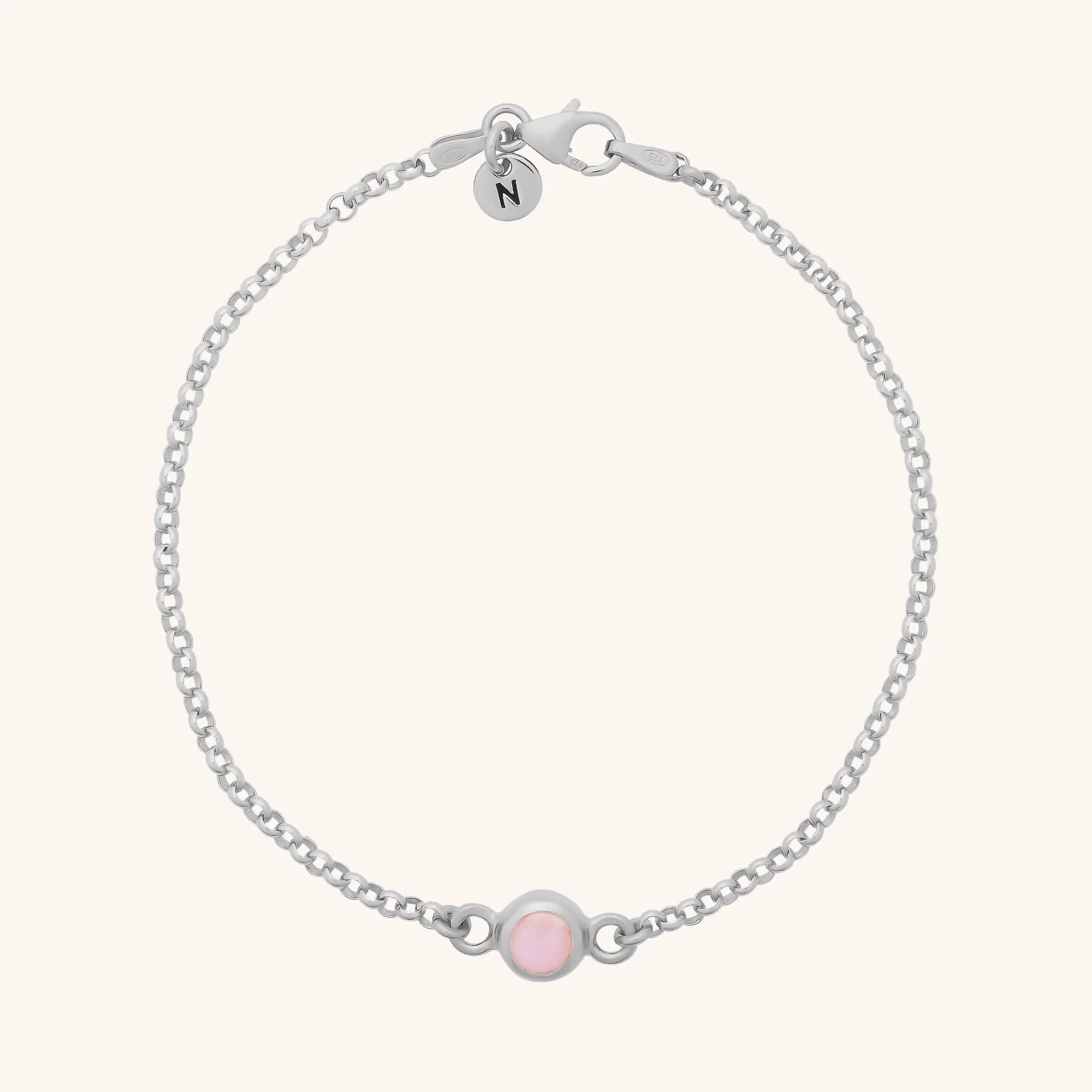 Birthstone Gem Dot Bracelet - October - Image 2