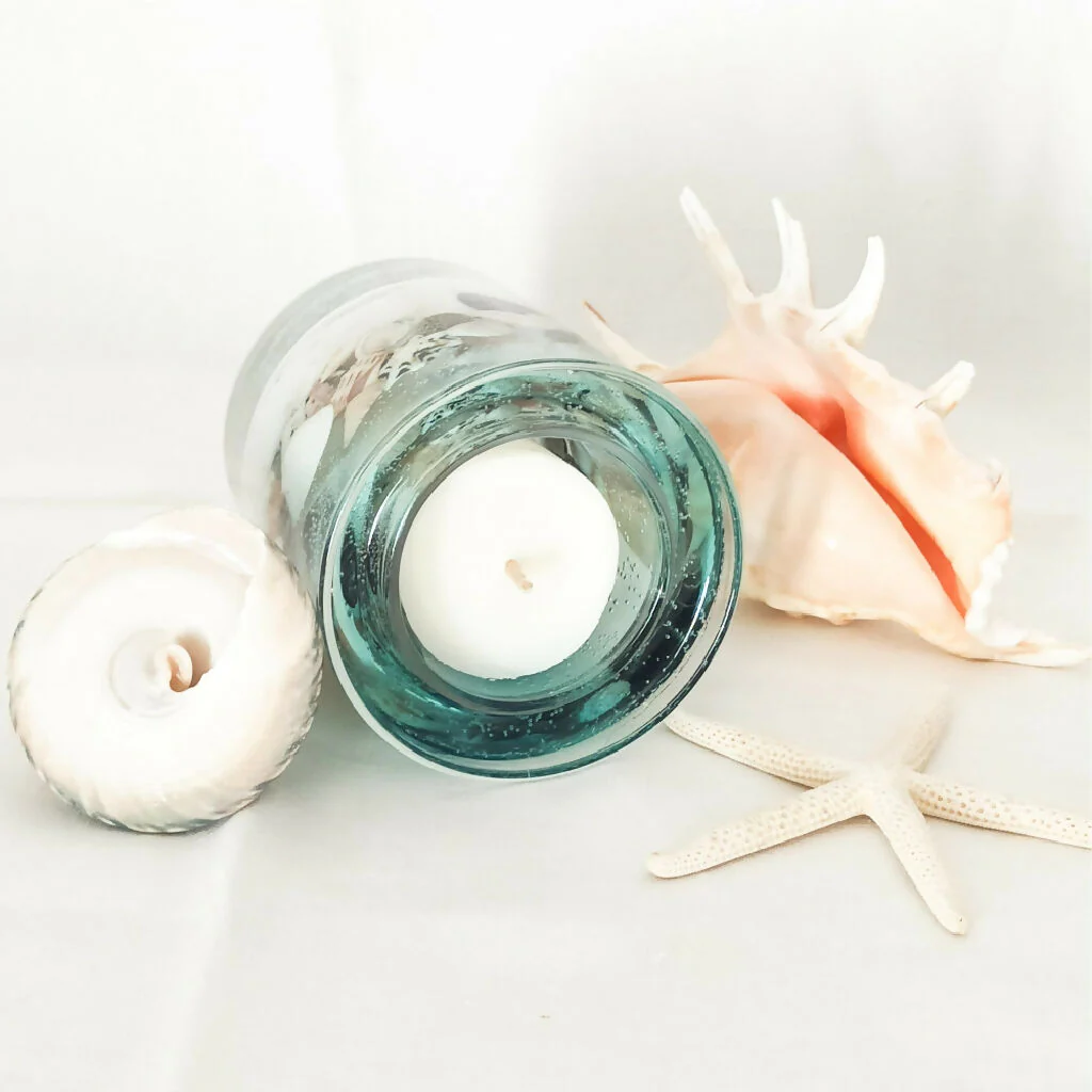 BLUE SEA REFILLABLE BOTANICAL OCEAN SCENTED CANDLE - Image 10