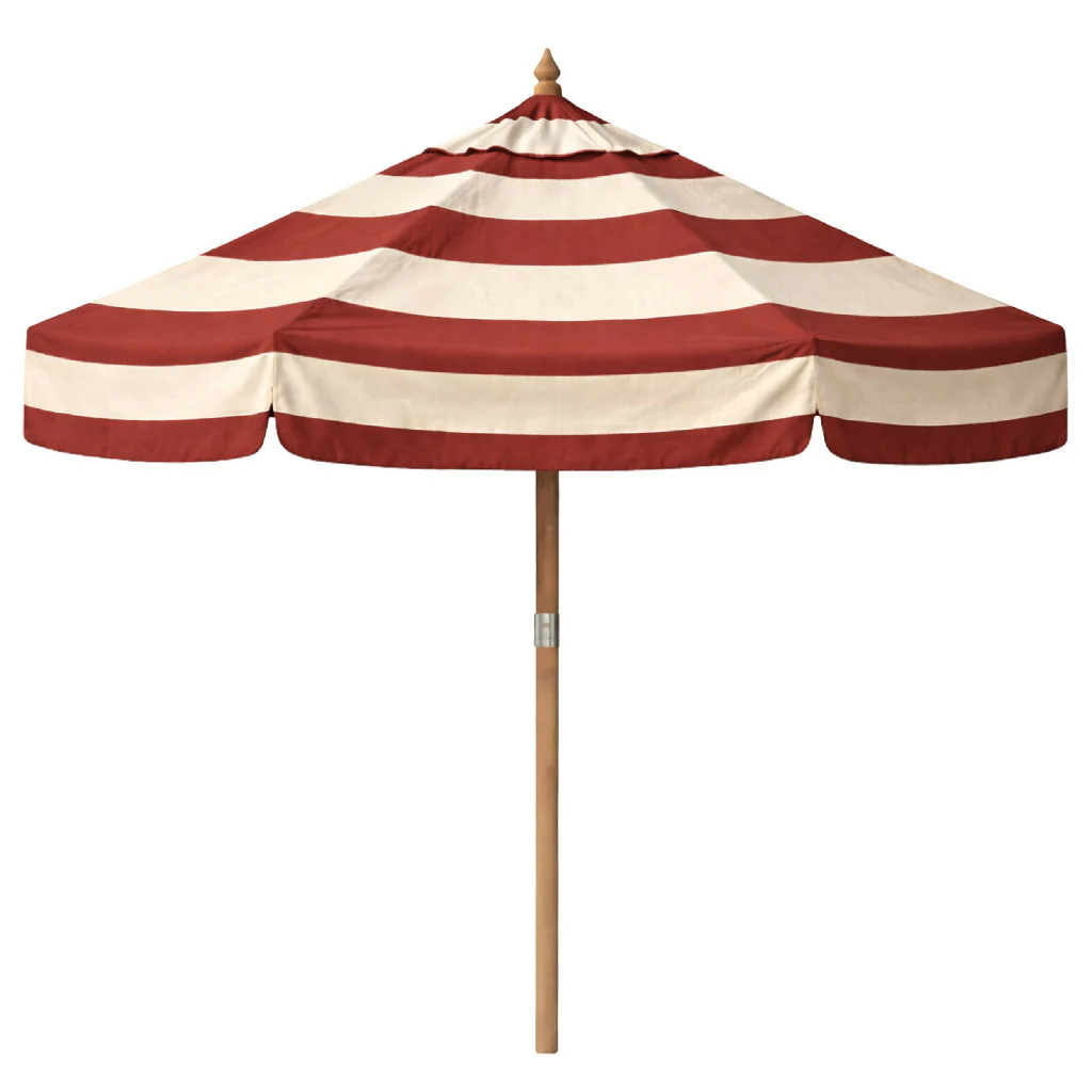 Bounder Stripe Parasol - Riviera Sail (2.4m) - Image 2