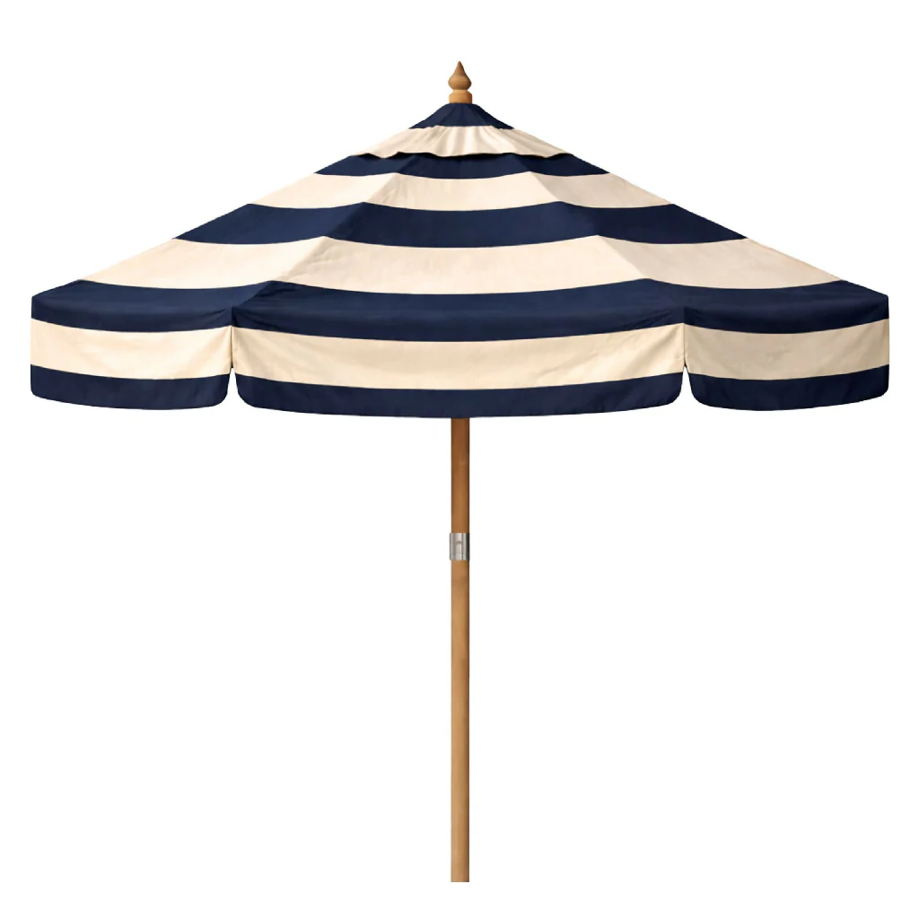 Bounder Stripe Parasol - Riviera Sail (2.4m) - Image 5