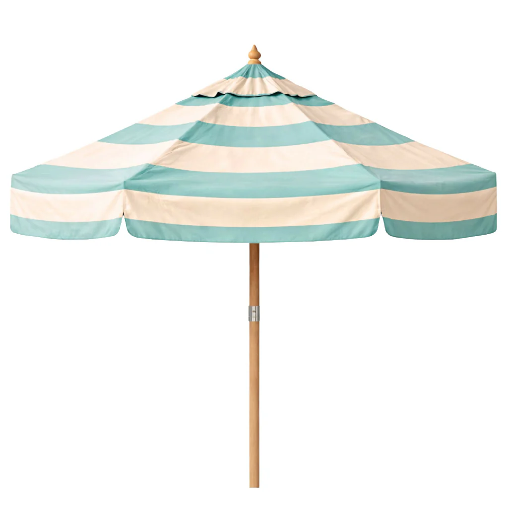 Bounder Stripe Parasol - Riviera Sail (2.4m) - Image 7