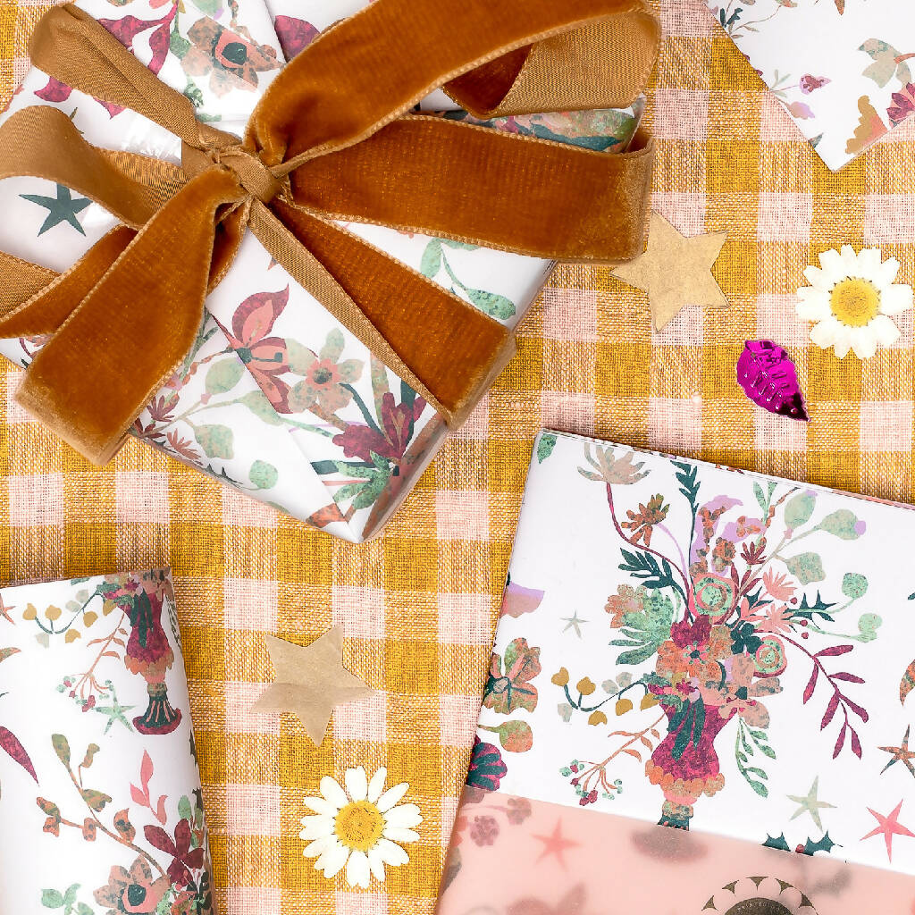 Bouquet Wrapping Paper Set - Image 3