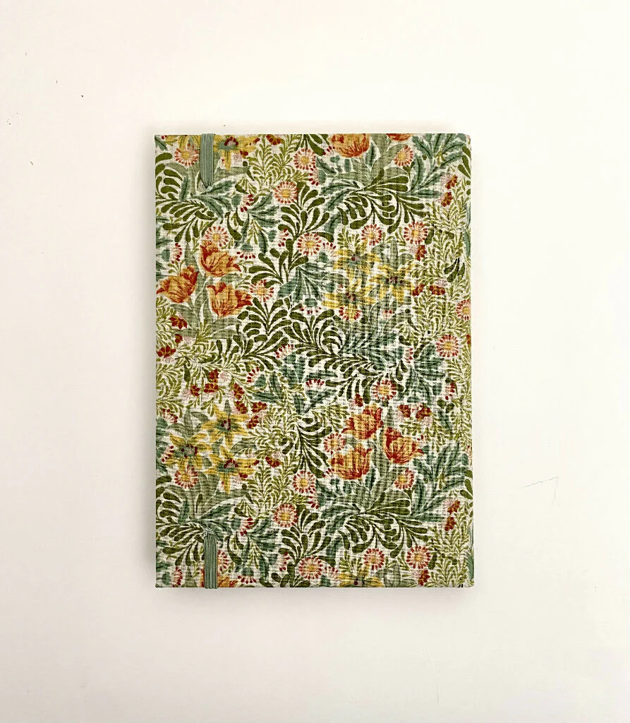 Bower Fabric Journal | Emery Walker A5 Hardback Notebook - Image 4